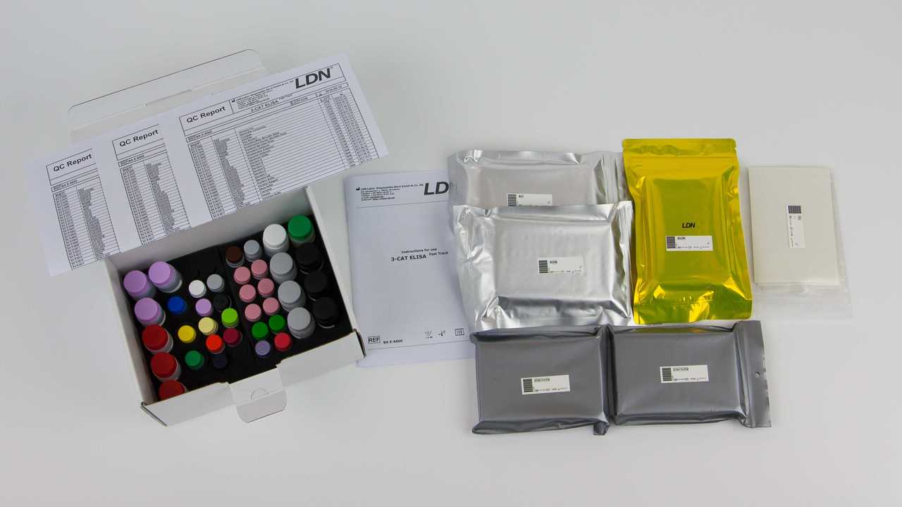 3-CAT ELISA Fast Track Kit from LDN and Rocky Mountain Diagnostics
