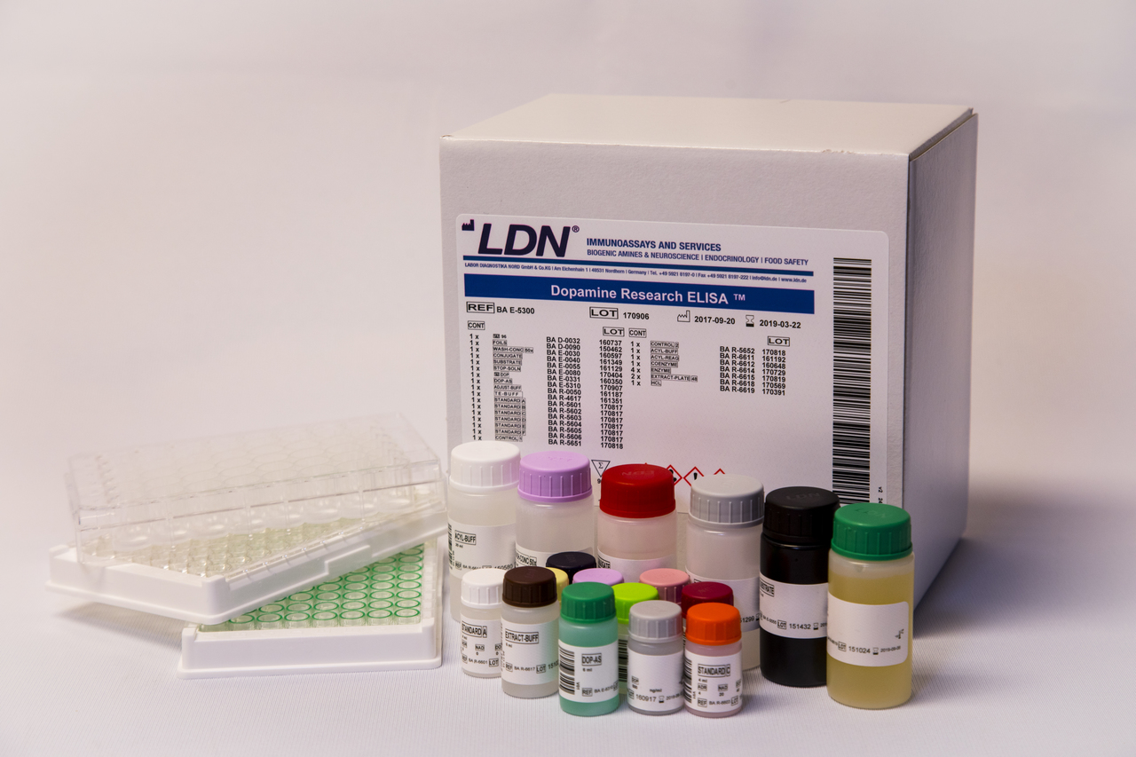 Dopamine Research ELISA Kit by Rocky Mountain Diagnostics