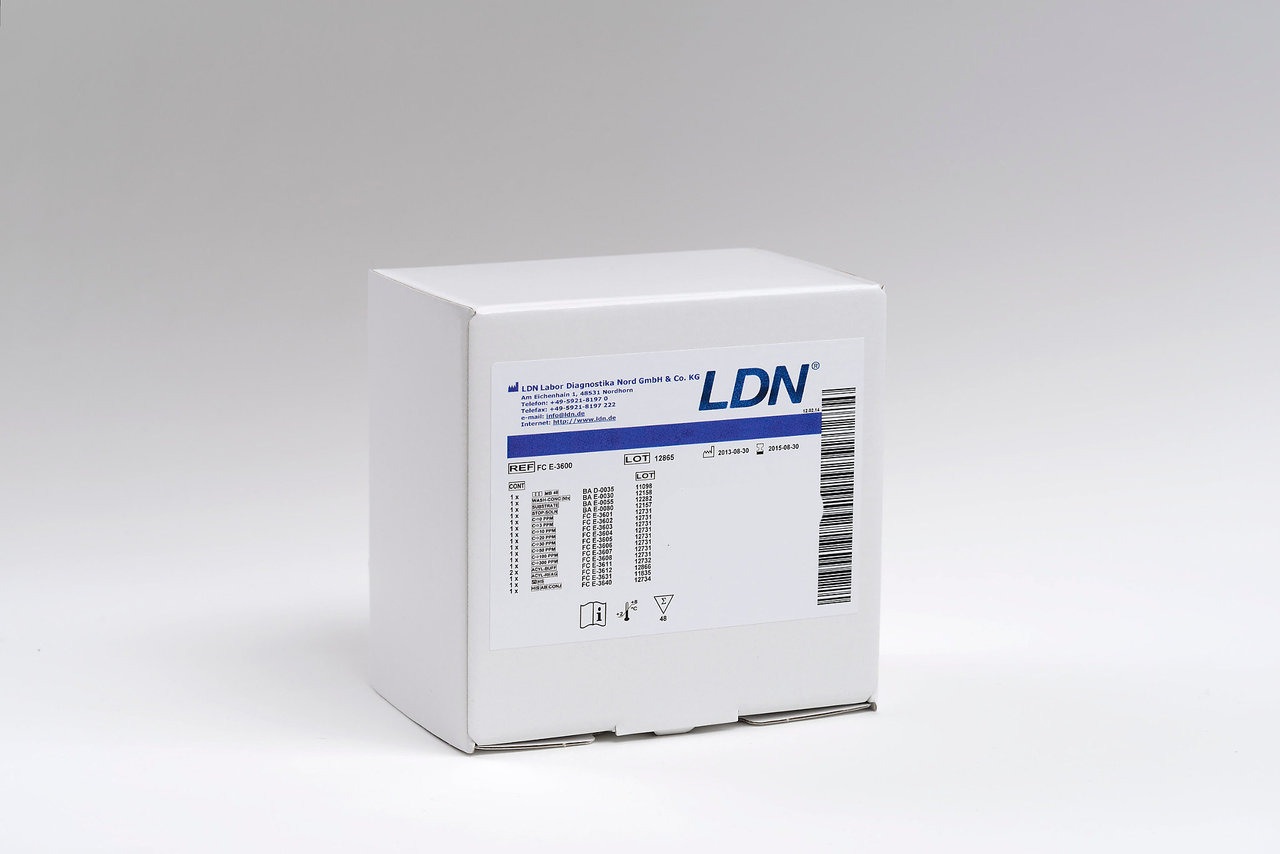 ELISA for 96 determinations of Testosterone.
